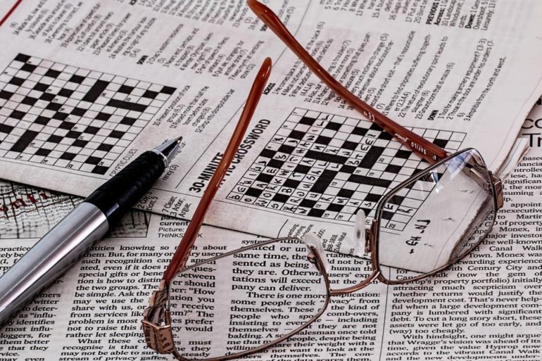 Nagwan Lithy - لا تخلو الصحف المطبوعة من مساحة للكلمات المتقاطعة (تواصل اجتماعي)  - بعيداً عن الشطرنج..٥ ألعاب تجعلك حاد الذكاء