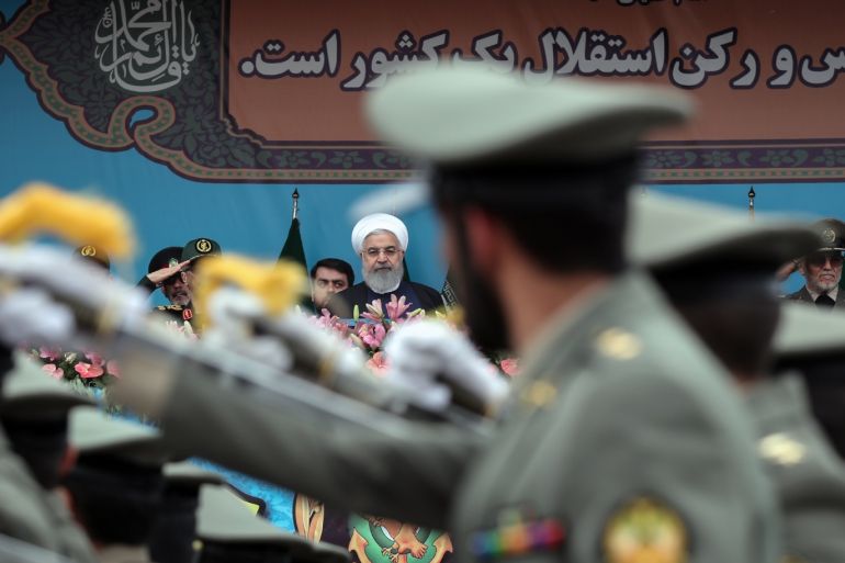 Iran's National Army Day- - TEHRAN, IRAN - APRIL 18: (----EDITORIAL USE ONLY – MANDATORY CREDIT -