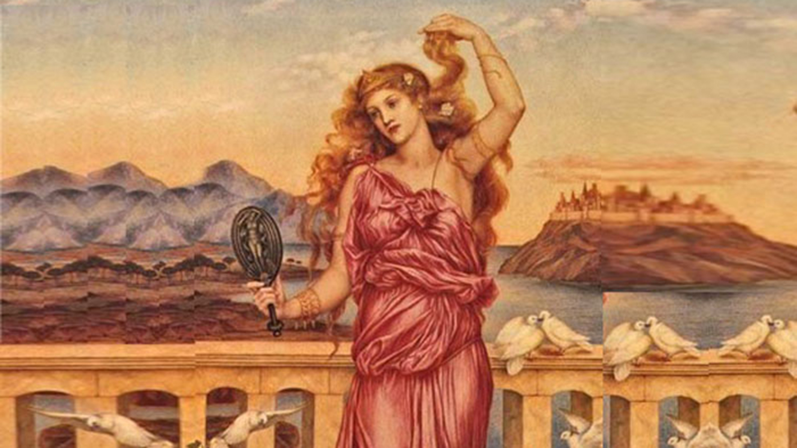 ‪هيلين من أكثر الشخصيات النسائية شهرة في الأساطير اليونانية التي تقول إن اختطافها أدى لاندلاع حرب طروادة‬ (مواقع التواصل)