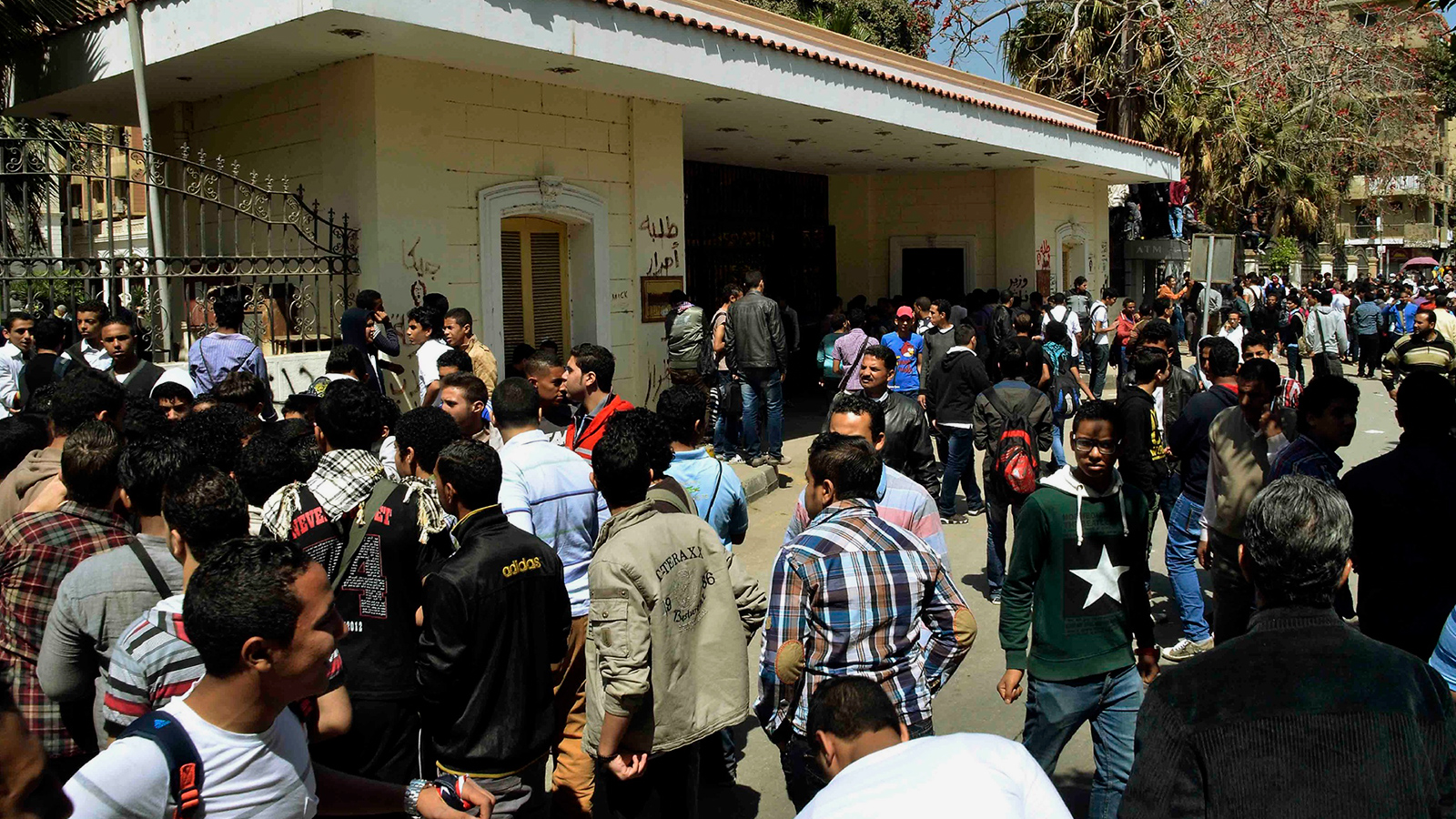 ‪العمل الطلابي في مصر تراجع بانكماش العمل السياسي إثر الانقلاب العسكري في صيف 2013‬ (الجزيرة)