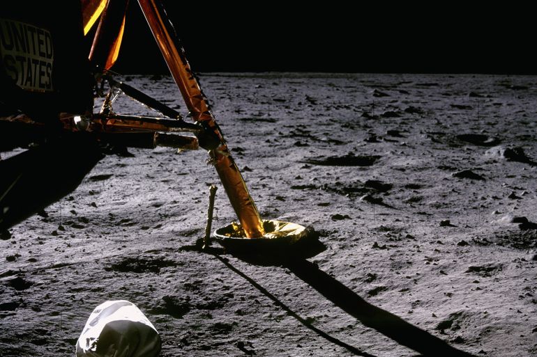 Bag of Apollo 11 Equipment Left on the Moon