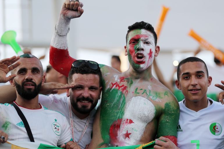 ميدان - مشجع الجزائر