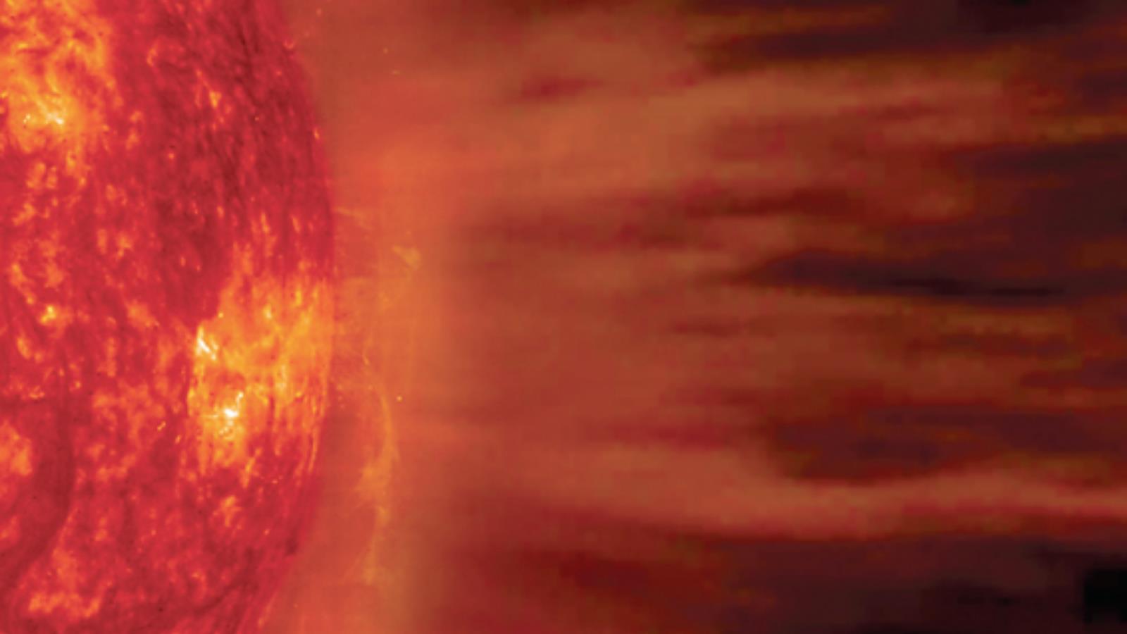 الشمس تقذف عواصف من الرياح الشمسية متفاوتة السرعة (ناسا)
