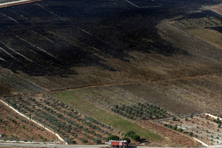 الرد الاسرائيلي على هجوم حزب الله طاول خراج بلدات جنوبية حدودية بعيدة نسبيا عن المنازل