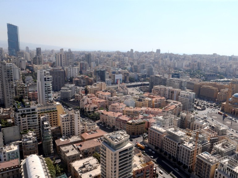 A general view of Beirut central district, Lebanon, August 22, 2019. Picture taken August 22, 2019. REUTERS/Mohamed Azakir