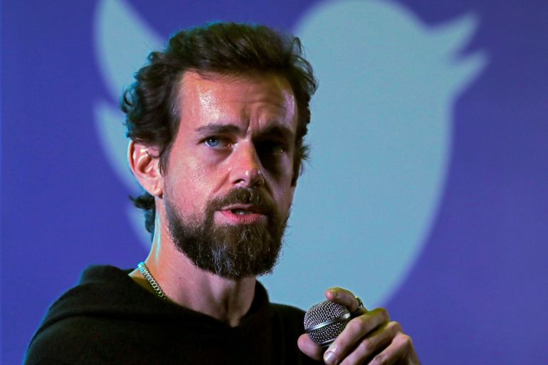 Twitter CEO Jack Dorsey addresses students during a town hall at the Indian Institute of Technology (IIT) in New Delhi, India, November 12, 2018. REUTERS/Anushree Fadnavis