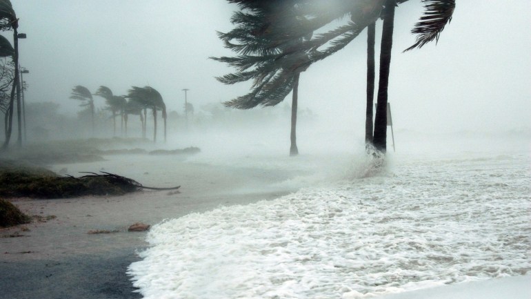 ‪إعصار دينيس الذي ضرب فلوريدا عام 1999 (بيكسابي)‬ إعصار دينيس الذي ضرب فلوريدا عام 1999 (بيكسابي) 