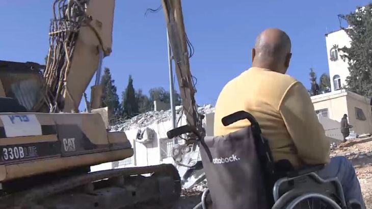 بالفيديو.. قصة حاتم الذي هدمت قوات الاحتلال منزله للمرة الرابعة