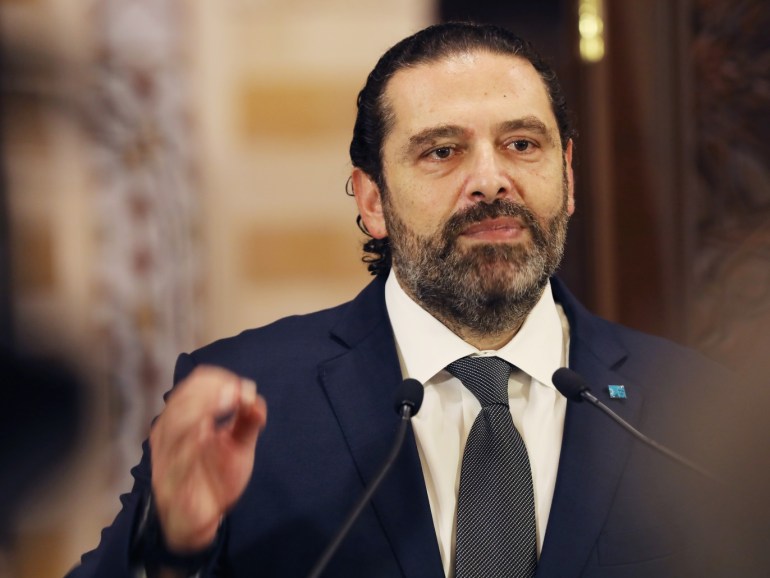 Lebanese Prime Minister Saad Hariri- - BEIRUT, LEBANON - OCTOBER 18: (----EDITORIAL USE ONLY – MANDATORY CREDIT -