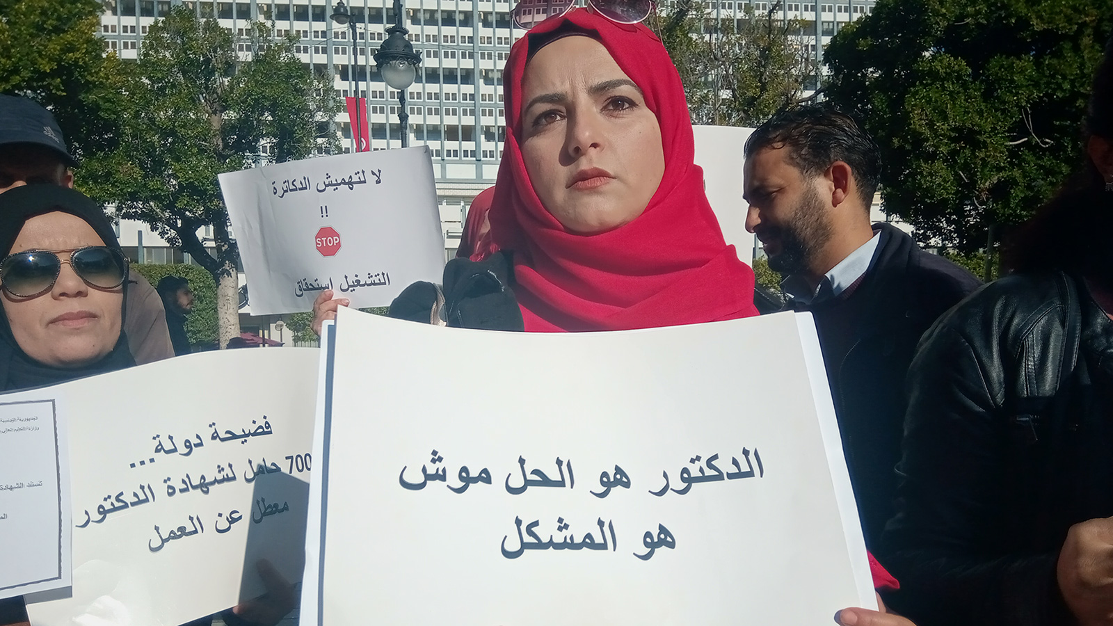 ‪آمال سالمي: الثورة التونسية تحتاج ثورة فكرية وعلمية لتكتمل‬  (الجزيرة)
