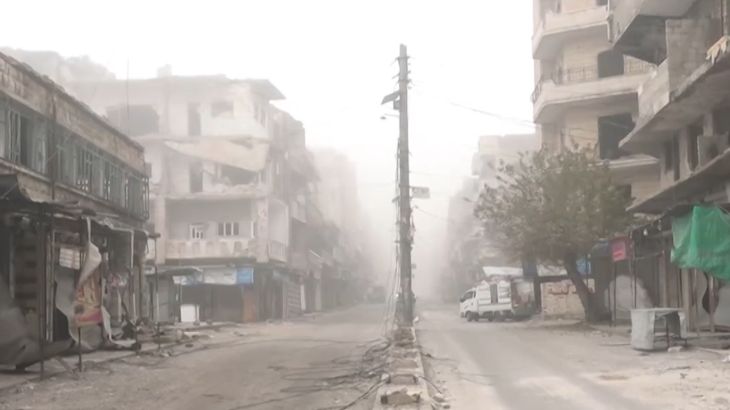 النظام يواصل قصف ريفي إدلب وحلب ويجبر الآلاف على النزوح