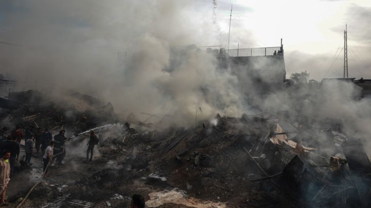 قتلى وجرحى في حريق غزة.. مأساة جديدة لسكان القطاع