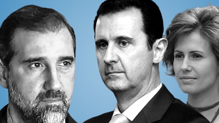 الاتجاه المعاكس- ما الذي يجري بين بشار الأسد وزوجته ومخلوف؟