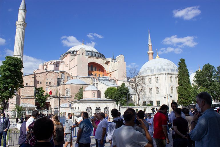محكمة تركية إلغاء وضع آيا صوفيا كمتحف ما يفتح الطريق لتحوله إلى مسجد