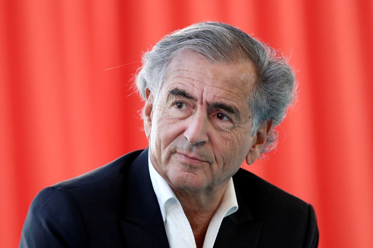 French philosopher, writer and director Bernard-Henri Levy attends the MEDEF union summer forum on the campus of the HEC School of Management in Jouy-en-Josas