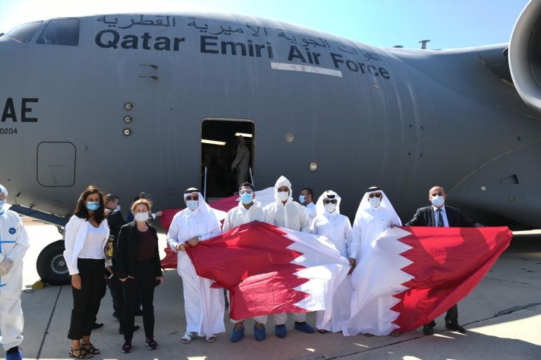 مساعدات قطرية عاجلة للشعب اللبناني جراء تفجيرات المرفأ (قنا)