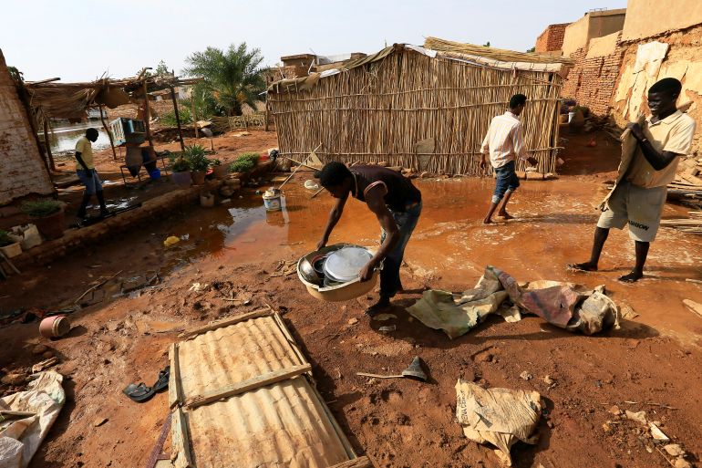 Floodwaters in Sudan reach record levels, in Khartoum