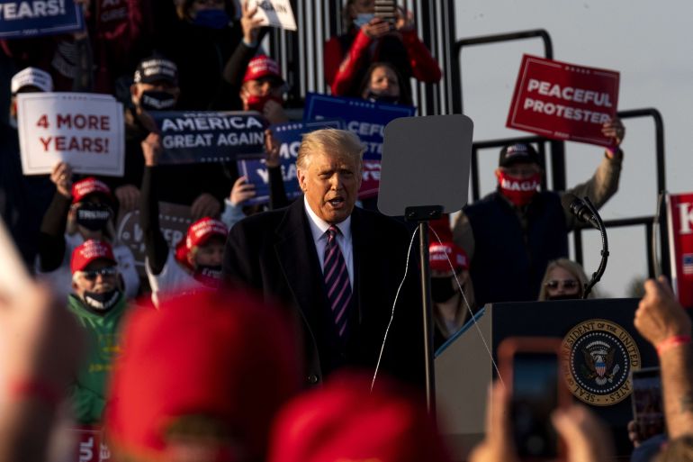 Donald Trump Campaigns In Northern Minnesota