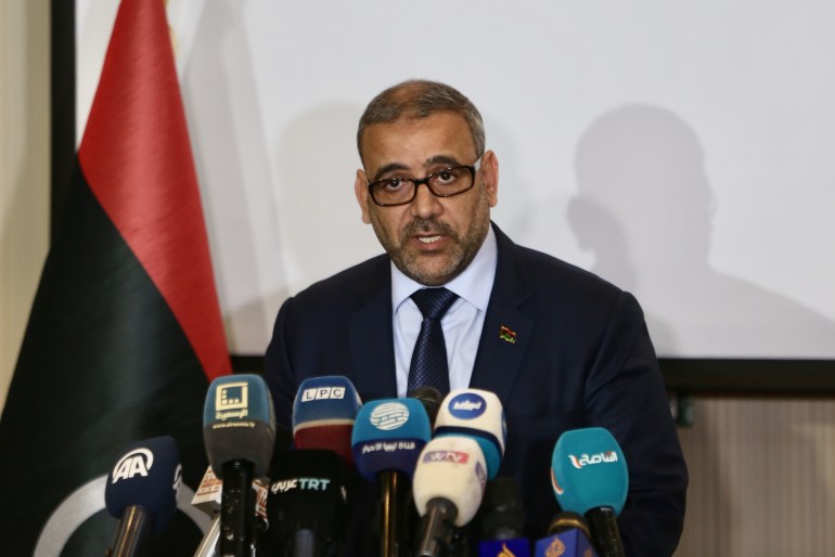 Chairman of the High Council of State of Libya Khalid al-Mishri