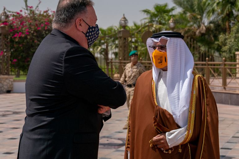 U.S. Secretary of State Pompeo visits Bahrain