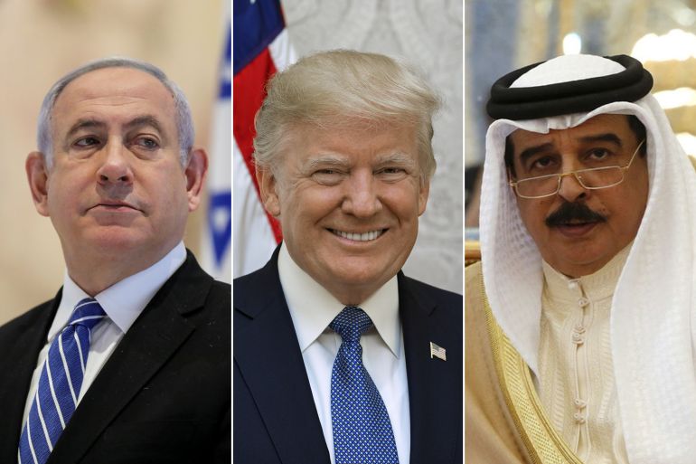 كومبو ترامب وملك البحرين ونتياهو