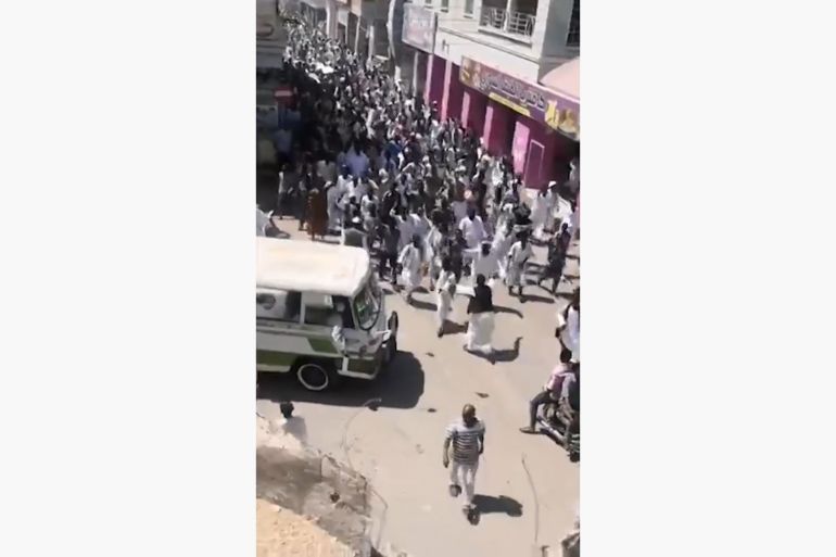 تشييع قتلى في احتجاجات السودان