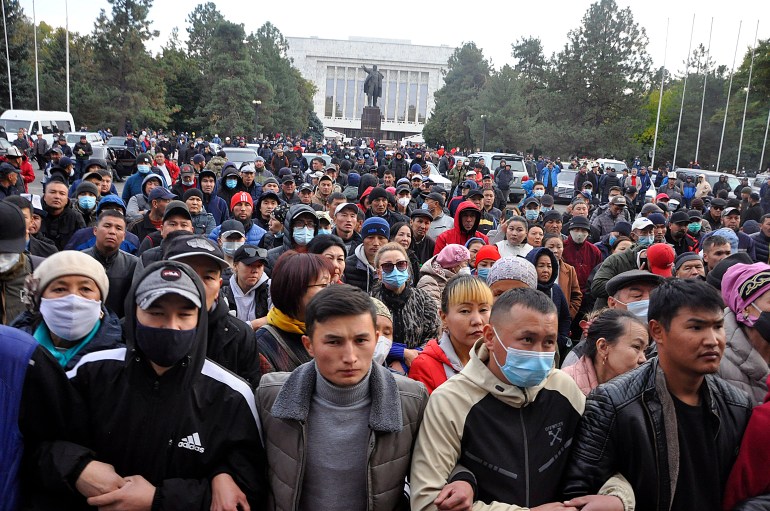 Protests continue in Kyrgyzstan