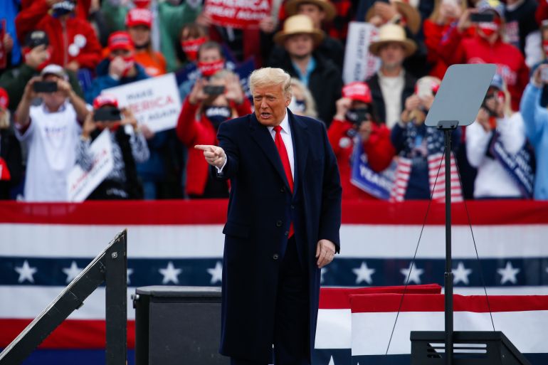 U.S. President Donald Trump's rally in Pennsylvania