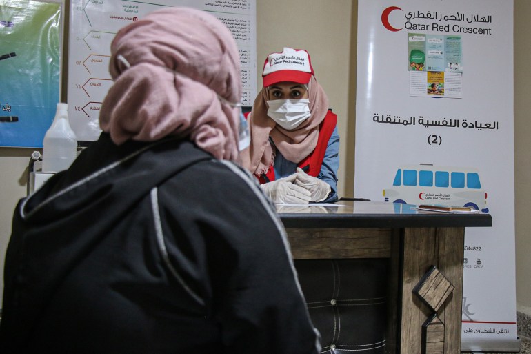 الهلال الأحمر القطري ينفذ مشروع لإقامة العيادات النفسية المتنقلة بسوريا