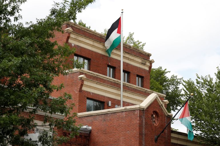 Palestinian Liberation Organzation office in Washington