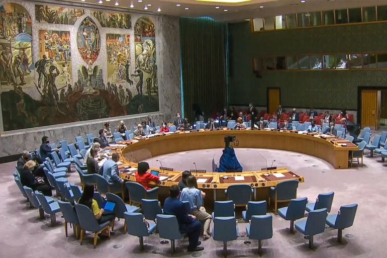 من جلسة مفتوحة لمجلس الأمن بشأن الاتفاق النووي الإيراني - المصدر مجلس الأمن
