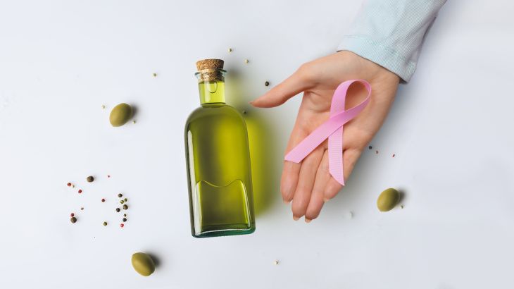 ثلاث ملاعق صغيرة من زيت الزيتون تقي من سرطان الثدي
