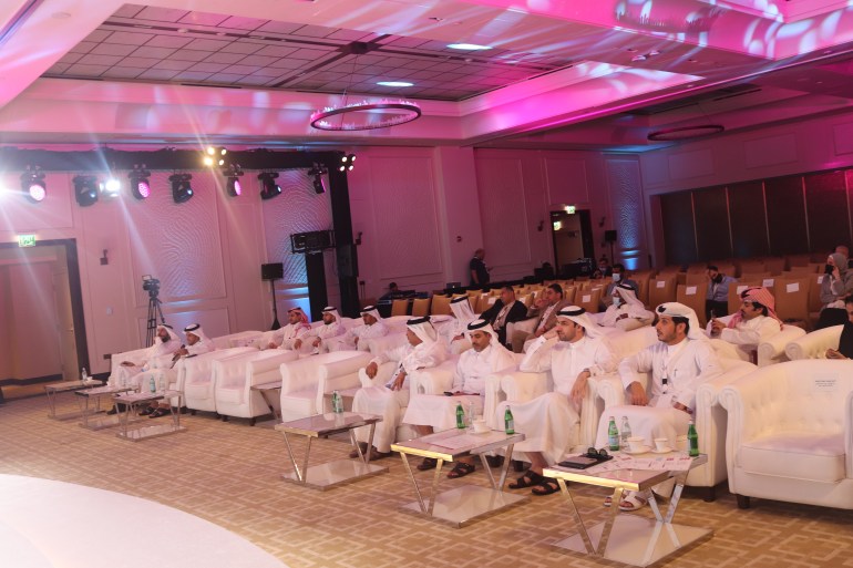 جلسة الاتجاهات المستقبلية للتخطيط الحضري في مجلس التعاون الخليجي شهدت مشاركة كبيرة (الجزيرة)