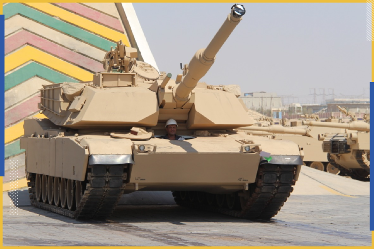 M1A1 الدبابة في مصر