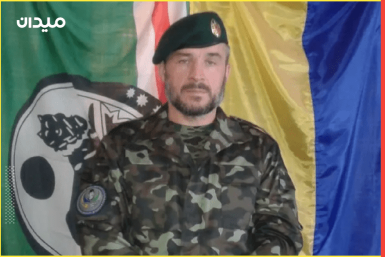 الجنرال "عيسى منيف"، القائد السابق لمجموعة عسكرية شيشانية شاركت في الحرب الروسية-الشيشانية الأولى بين عامي 1994 و1996.