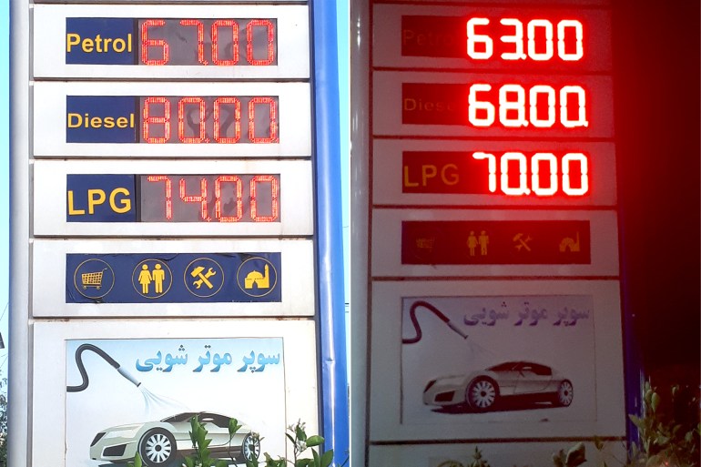 *للاستخدام الداخلي فقط* الجزيرة تغيير أسعار البنزين في أفغانستان خلال أسبوع