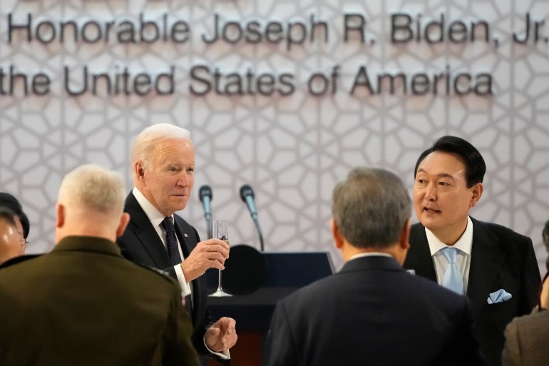 US President Biden Visits South Korea