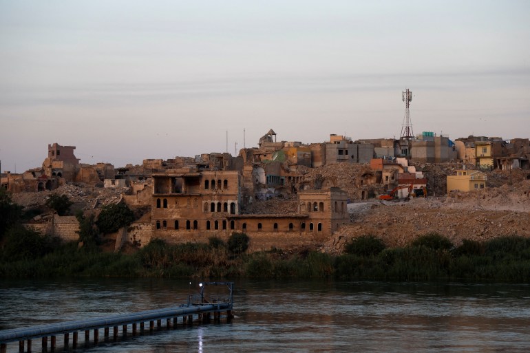 A general view of the Old City of Mosul