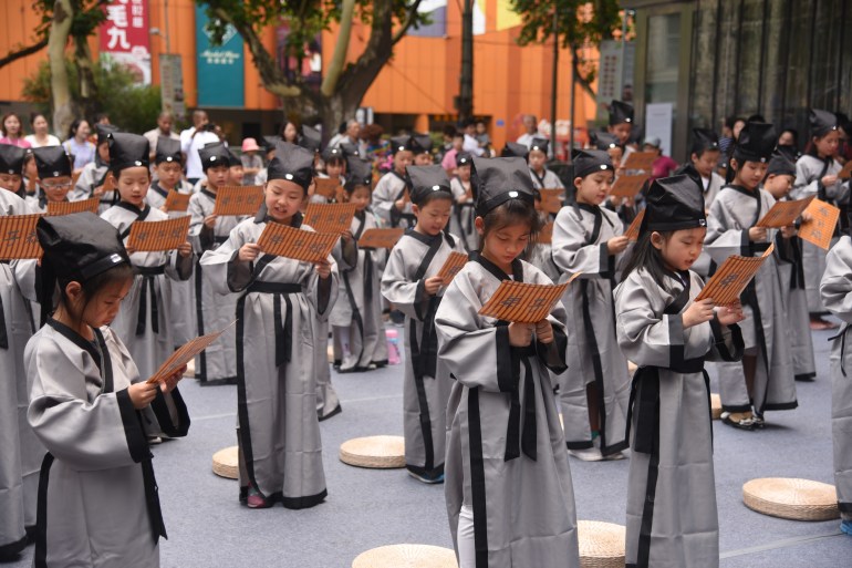 Pupils Celebrate International Children's Day In Nanjing