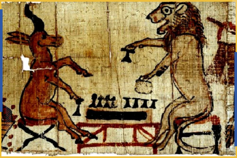 رسم المصريون ملوكهم على هيئة الحيوانات في صور تحمل رموزًا سياسية ساخرة، من بينها تشبيههم بالفئران وتصوير القضاة كحمير (مواقع التواصل)