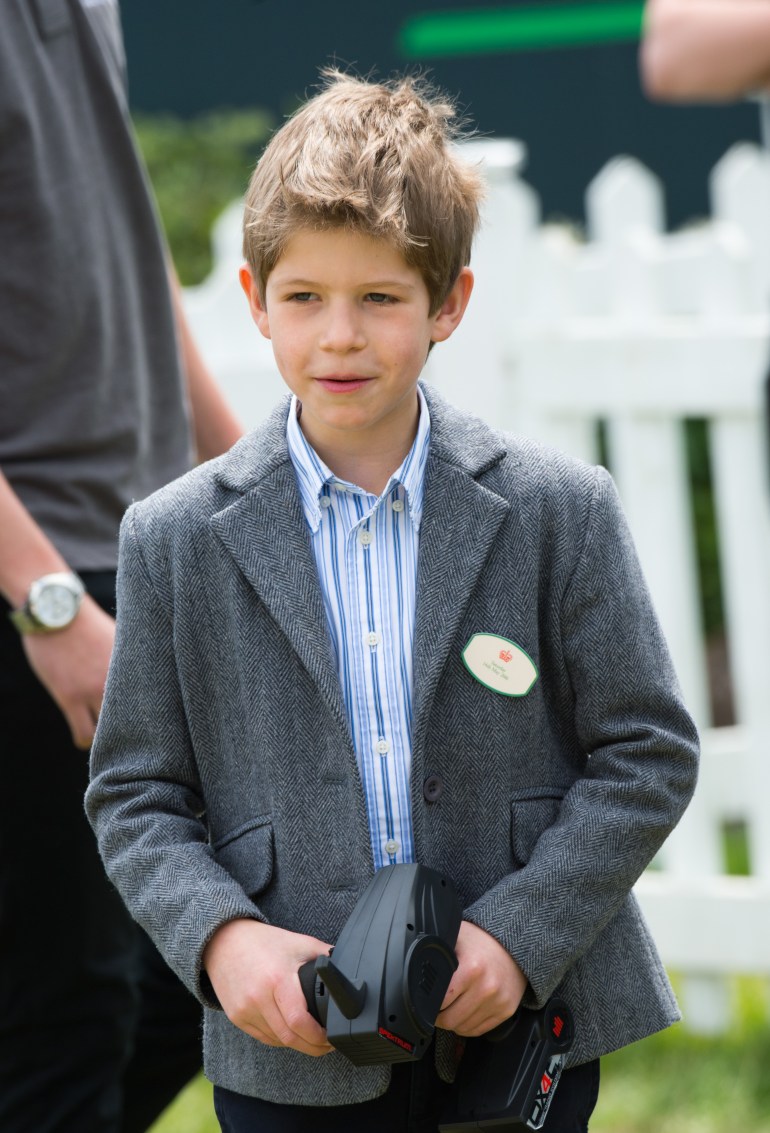 WINDSOR, ENGLAND - MAY 14: James, Viscount Severn attend the Royal Windsor Horse Show on May 14, 2016 in Windsor, England. (Photo by Zak Hussein/Corbis via Getty Images)