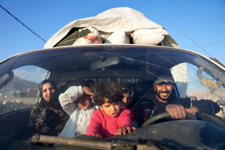 UNHCR said its role in the returns is limited to “reaching out and counselling refugees, when possible, and being present at the departure points” before they leave. [Hussein Malla/AP Photos]
