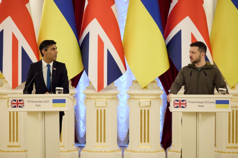 British premier pays first visit to Ukraine since taking office