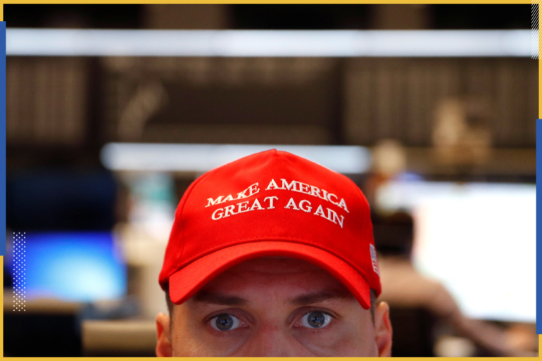 قبعة "لنجعل أميركا عظيمة مجددا" (رويترز)