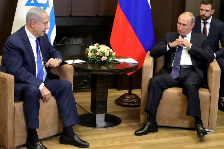 Vladimir Putin - Benjamin Netanyahu meeting in Sochi