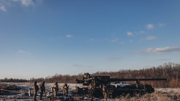 Military activity of the Ukrainian army in the Donetsk region