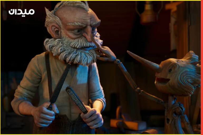 مشهد من فيلم Guillermo del Toro’s Pinocchio