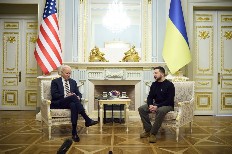 Biden-Zelenskyy meeting in Kyiv