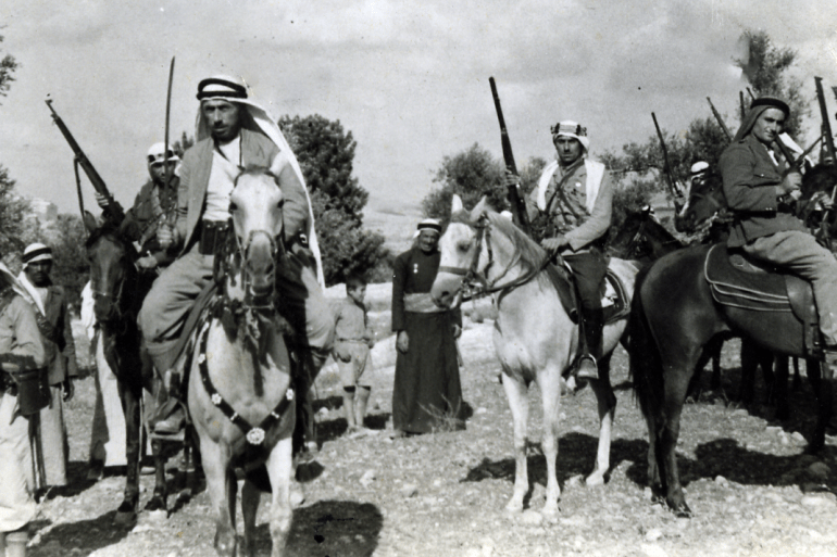 Abdel-Rahim Al-Haj Mohamed (Abou Kamal) and the Rebels1936 - 1939 Source ©ELTAHER.ORG