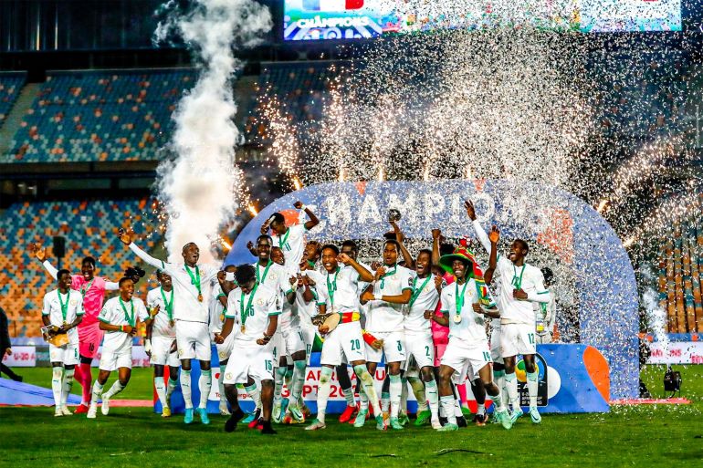 فوز السنغال بكأس أمم أفريقيا للشباب (مواقع التواصل)